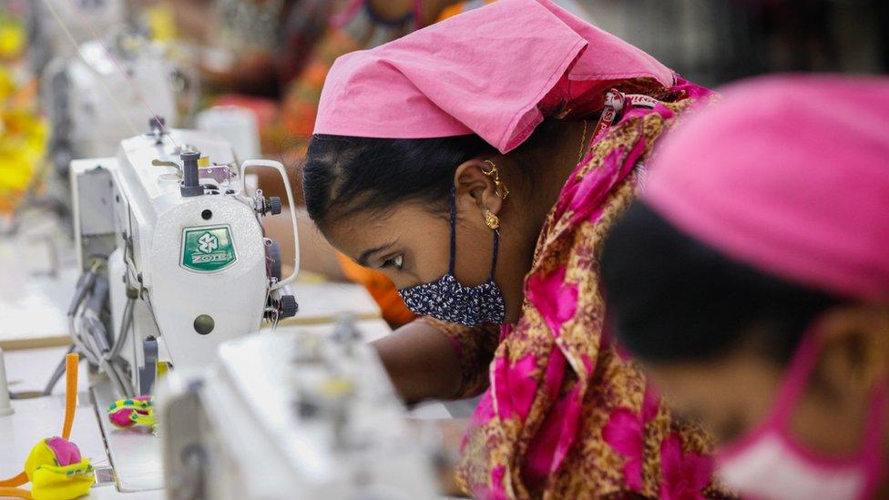 Female garment workers