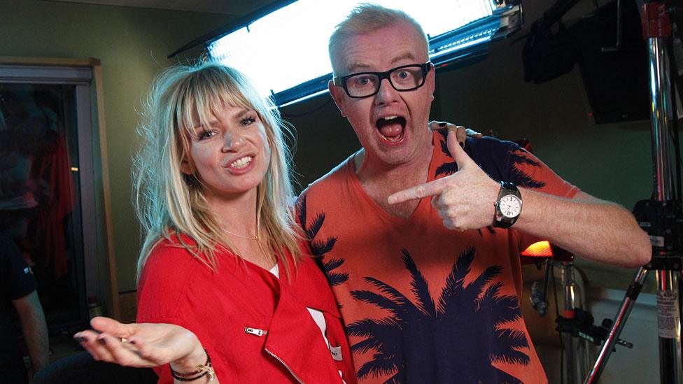 Zoe Ball and Chris Evans