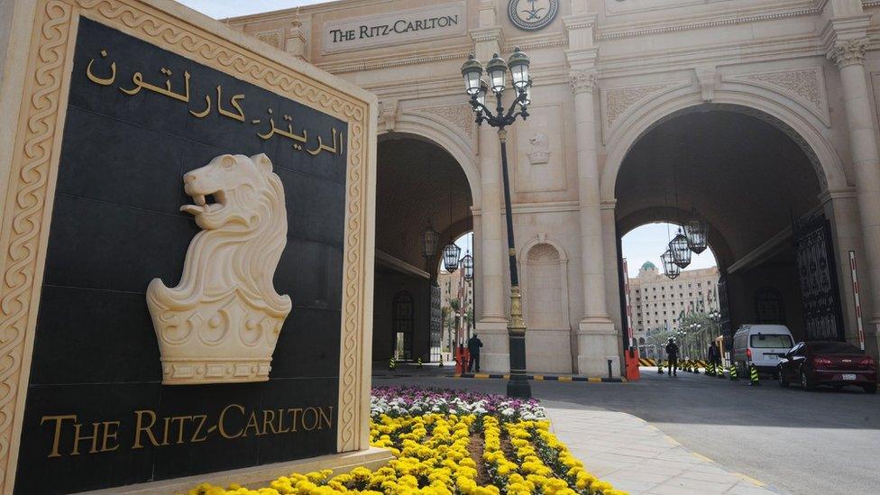 The Ritz Carlton in Riyadh on 11 Feb