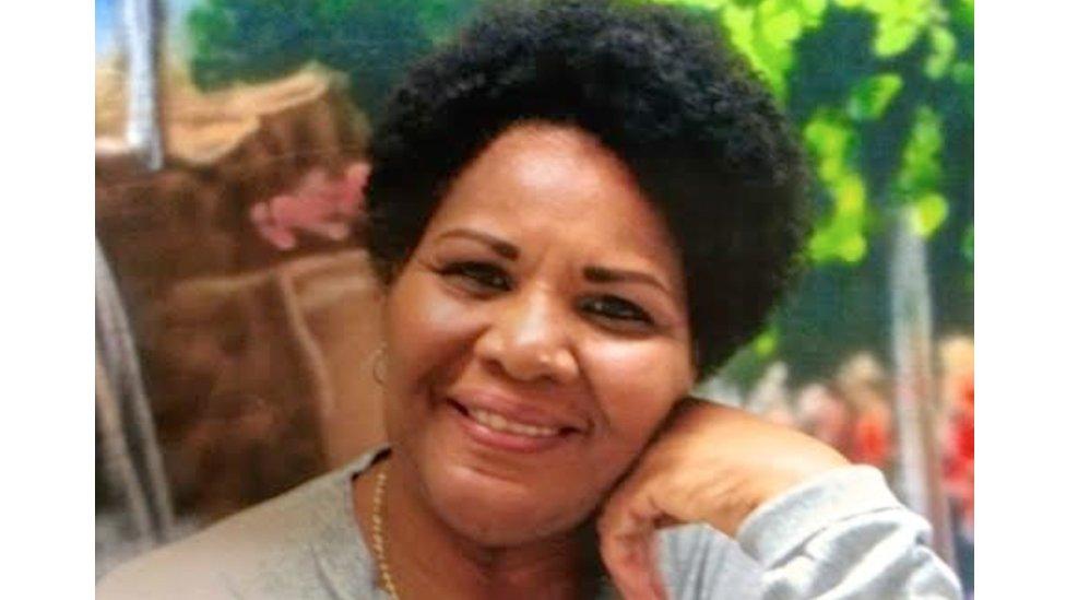 Alice Marie Johnson smiling at camera