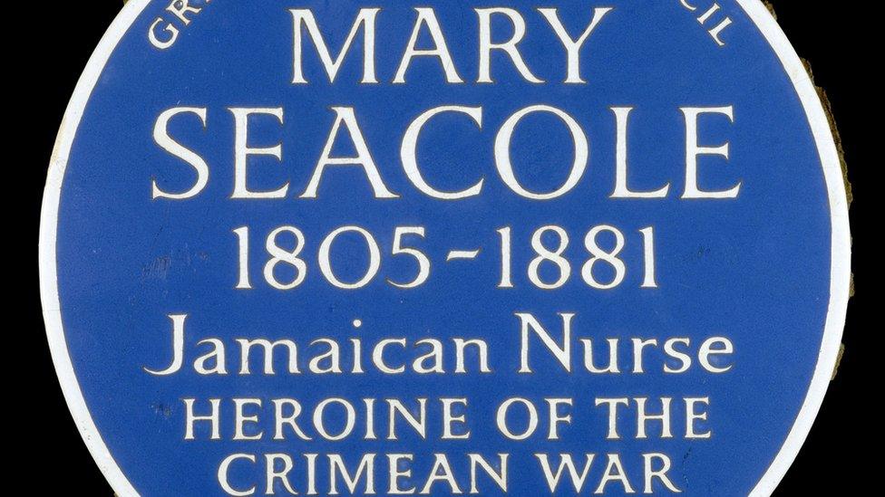 blue plaque