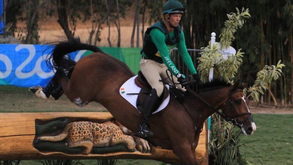 Jonty Evans riding Cooley Rorkes Drift