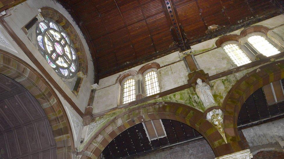 Interior of St Joseph's Church, Sailortown,