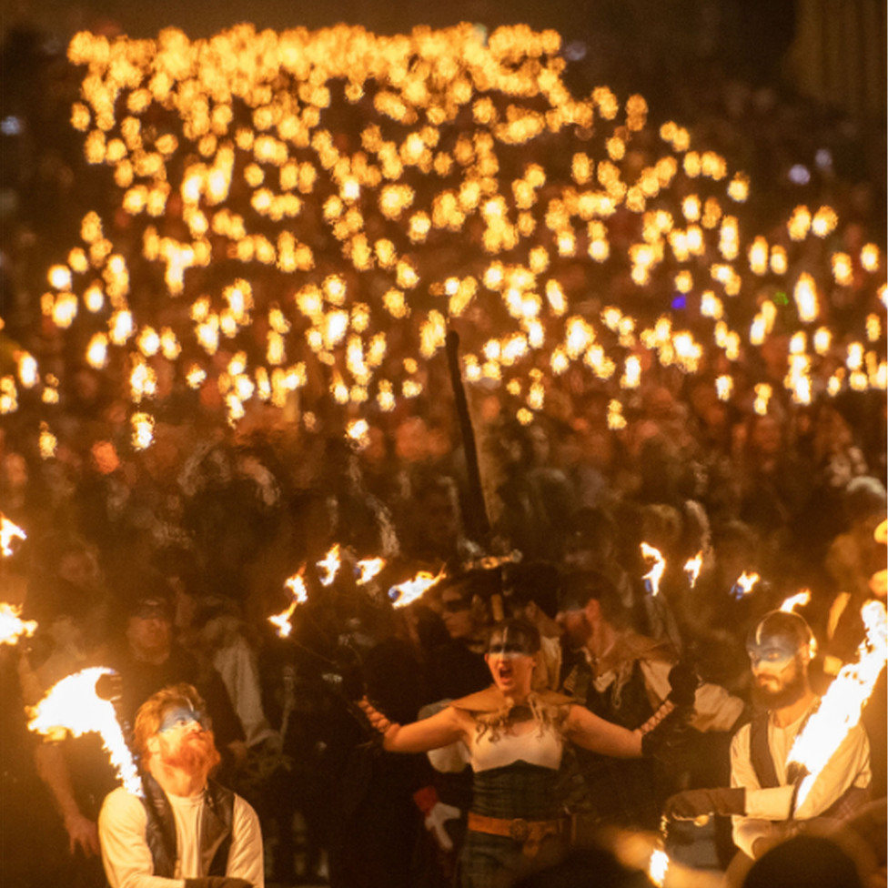 torchlight parade