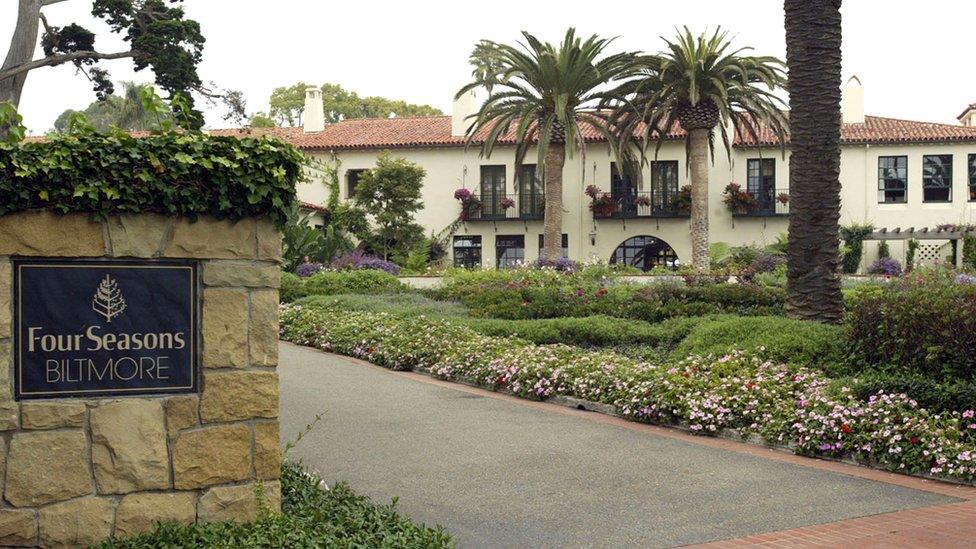 A Four Seasons hotel in California