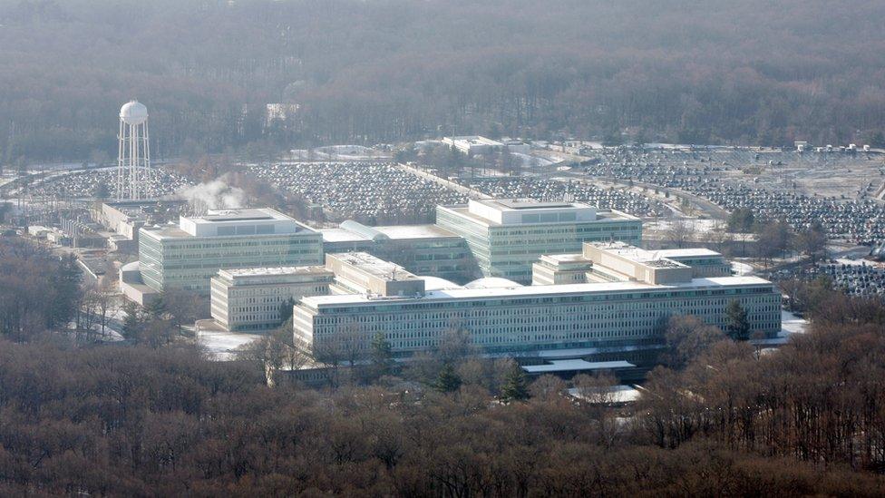 CIA headquarters - view