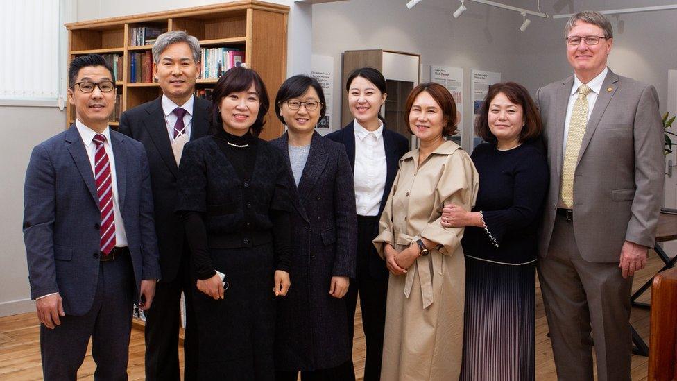 South Korean delegation