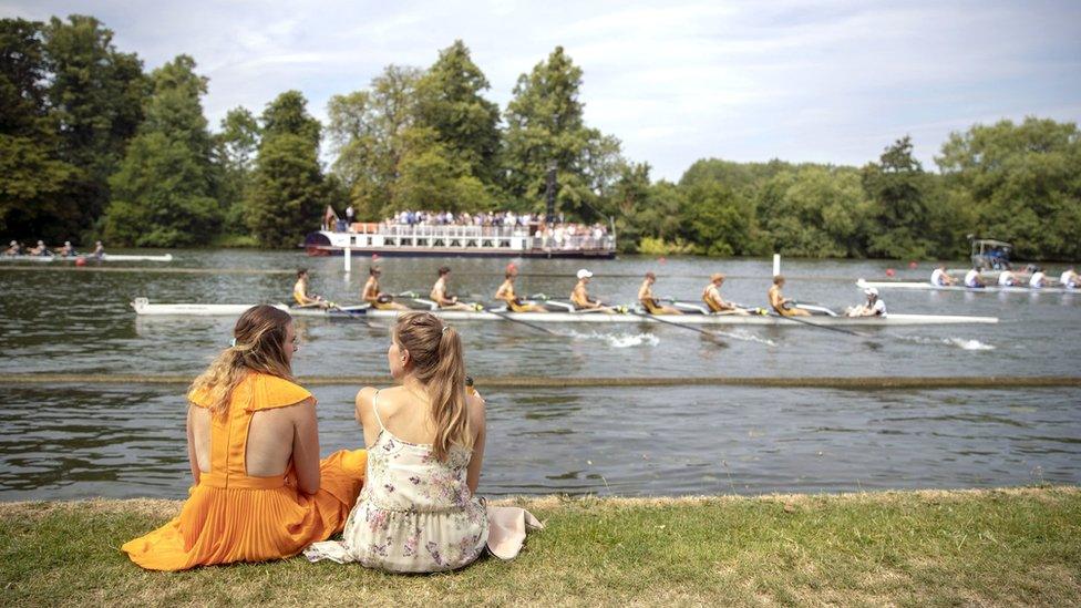 Regatta spectators