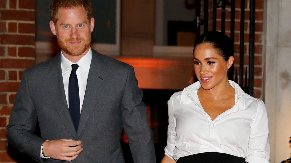 Prince Harry and Meghan Markle.