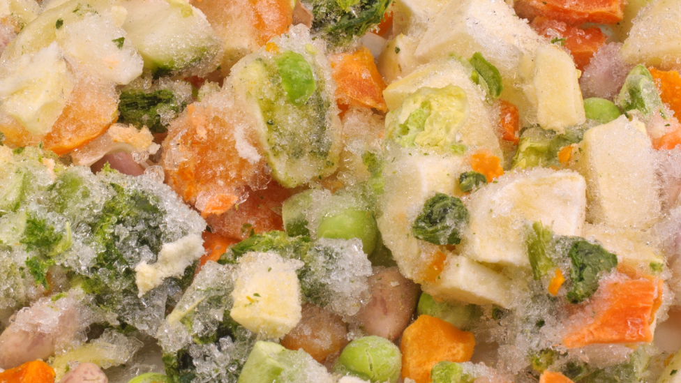 Frozen vegetables