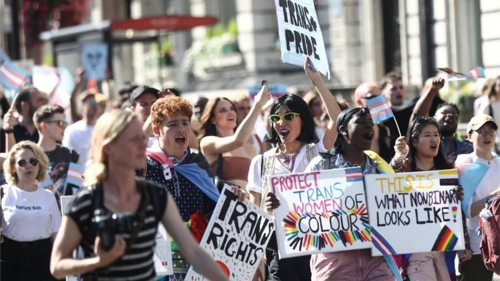 Trans Pride March in London