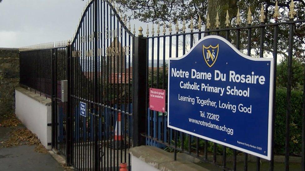 Notre Dame primary school in Guernsey