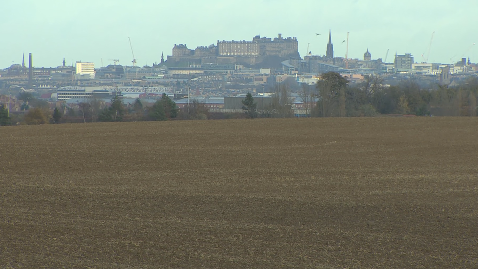 green belt near Edinburgh