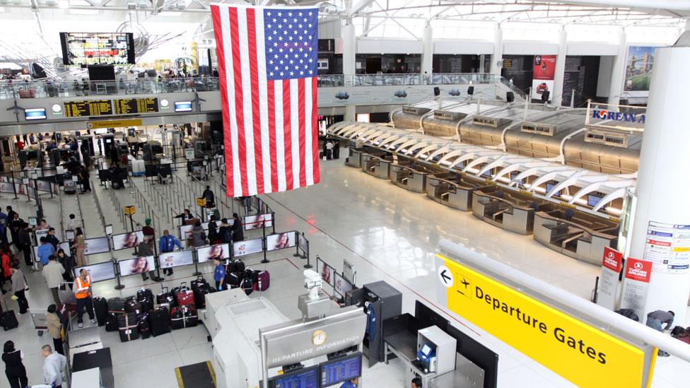 New York's John F Kennedy International Airport