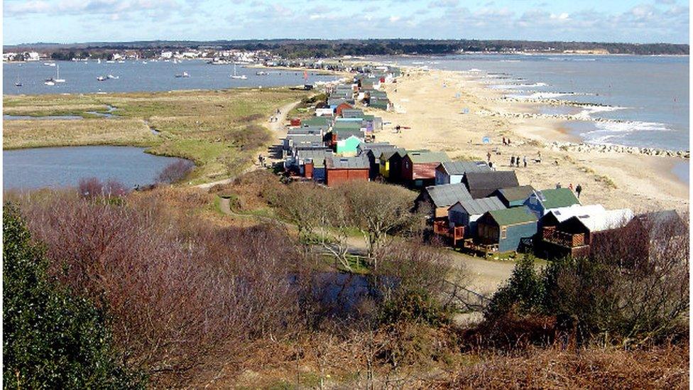 Mudeford spit