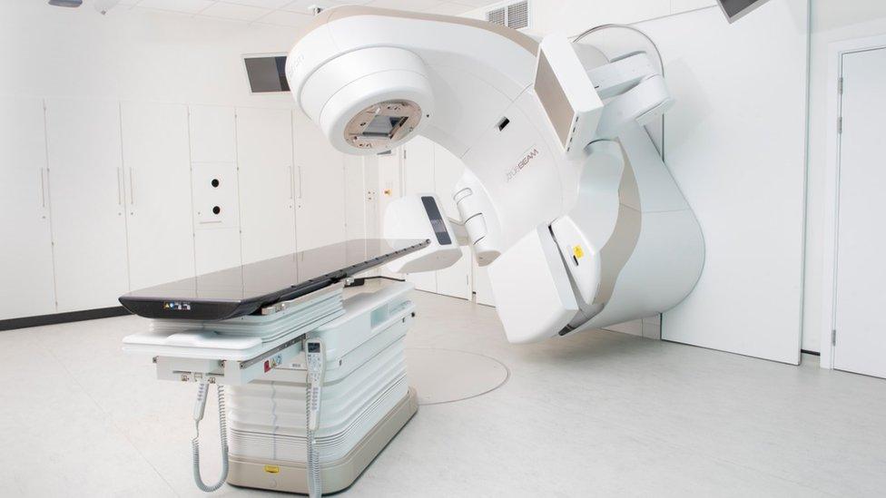 new radiotherapy treatment machine