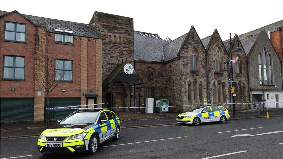 The Belfast Multi-Cultural Association's centre was badly damaged by arson