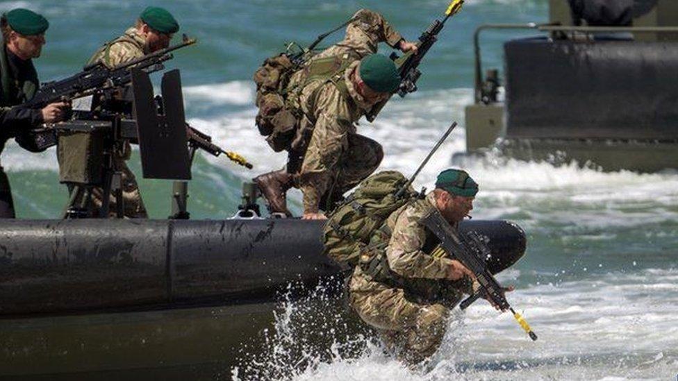 D-Day displays at Southsea in 2014