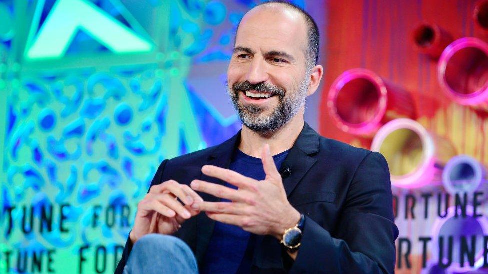 Uber chief executive Dara Khosrowshahi