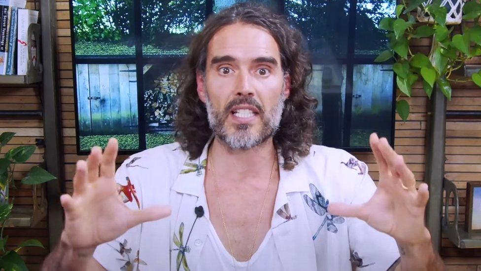 Russell Brand online video screenshot