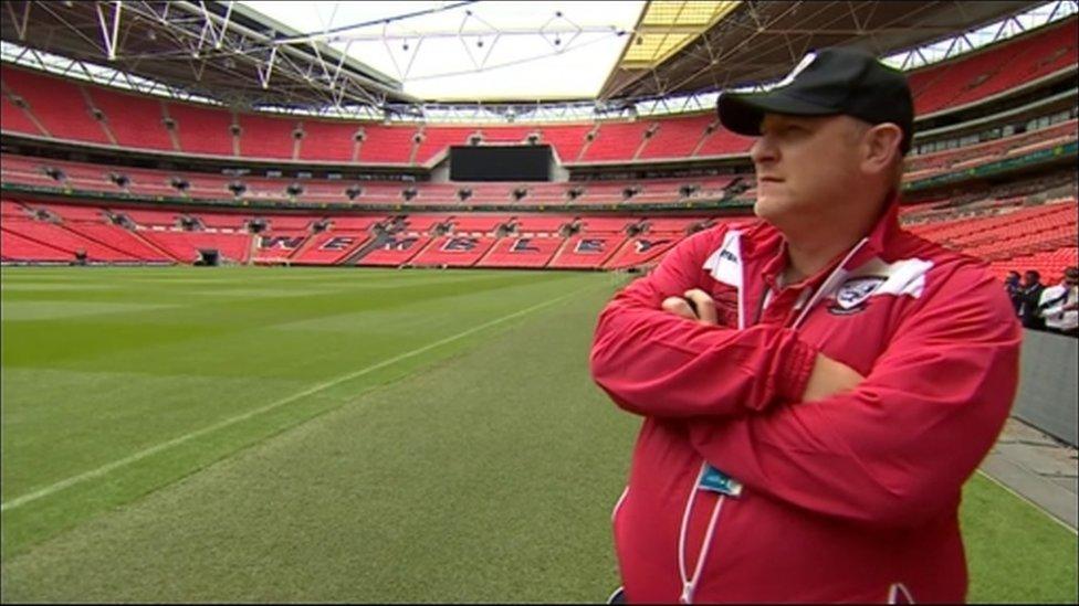 Hereford FC manager Peter Beadle