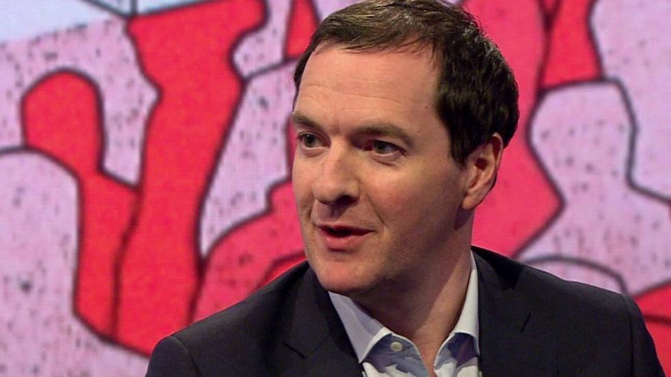 George Osborne on Newsnight