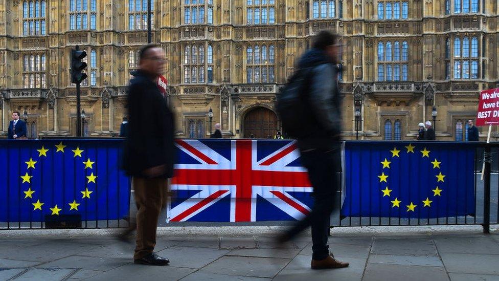 Flags in Westminster