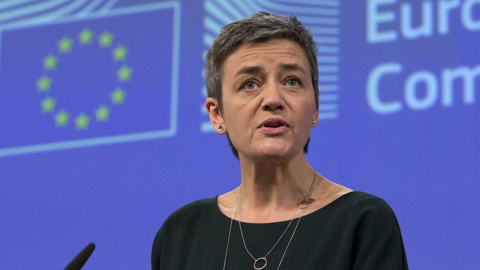 European Competition Commissioner Margrethe Vestager