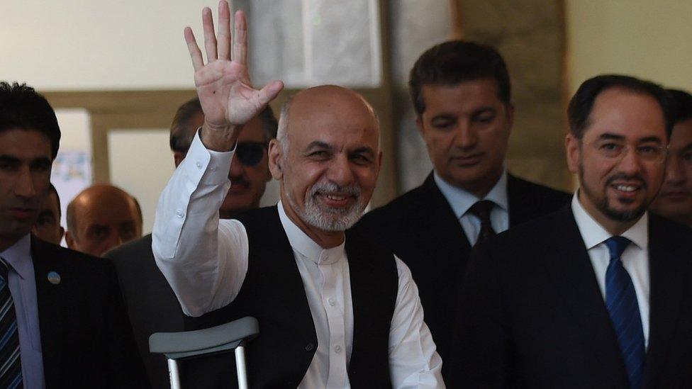 Afghan President Ashraf Ghani