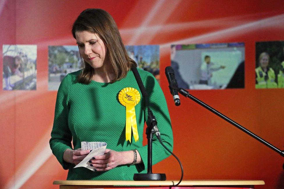 Liberal Democrat leader Jo Swinson