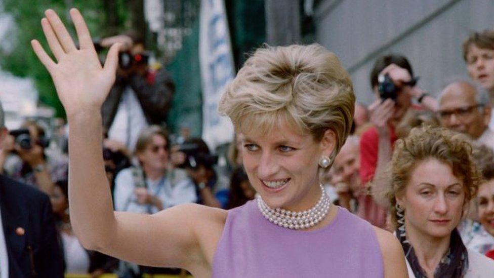 Princess Diana in Sydney, Australia in 1996