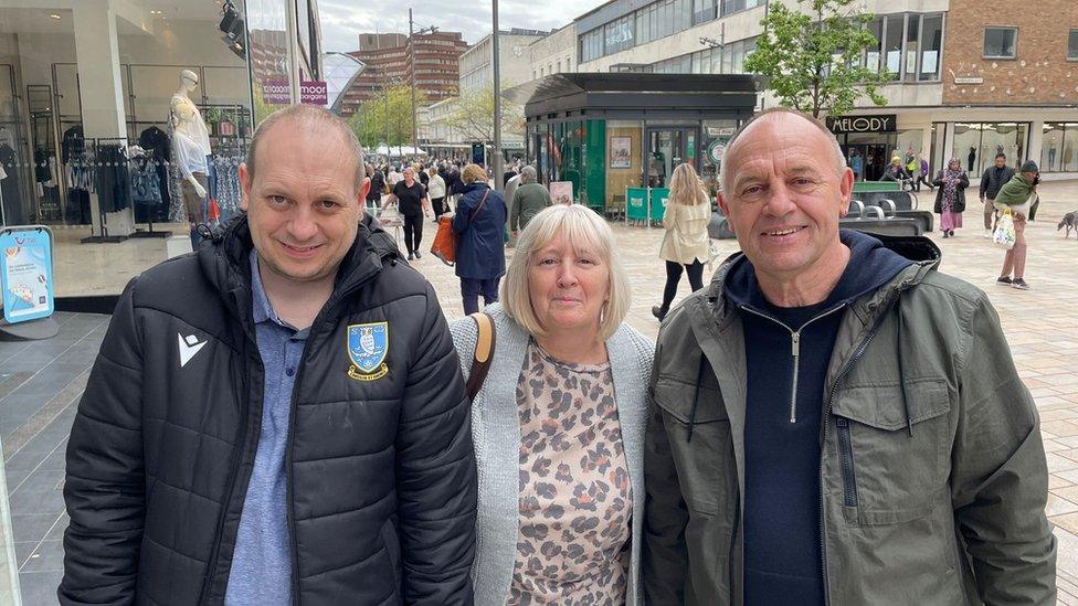 Ben, Maxine and Alan Wigfield