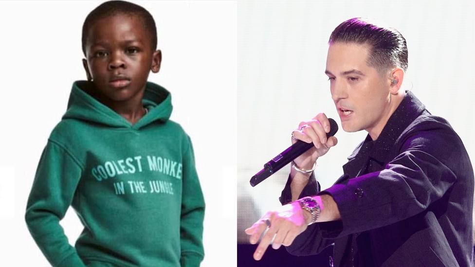 A composite image of the original hoodie and G-Eazy