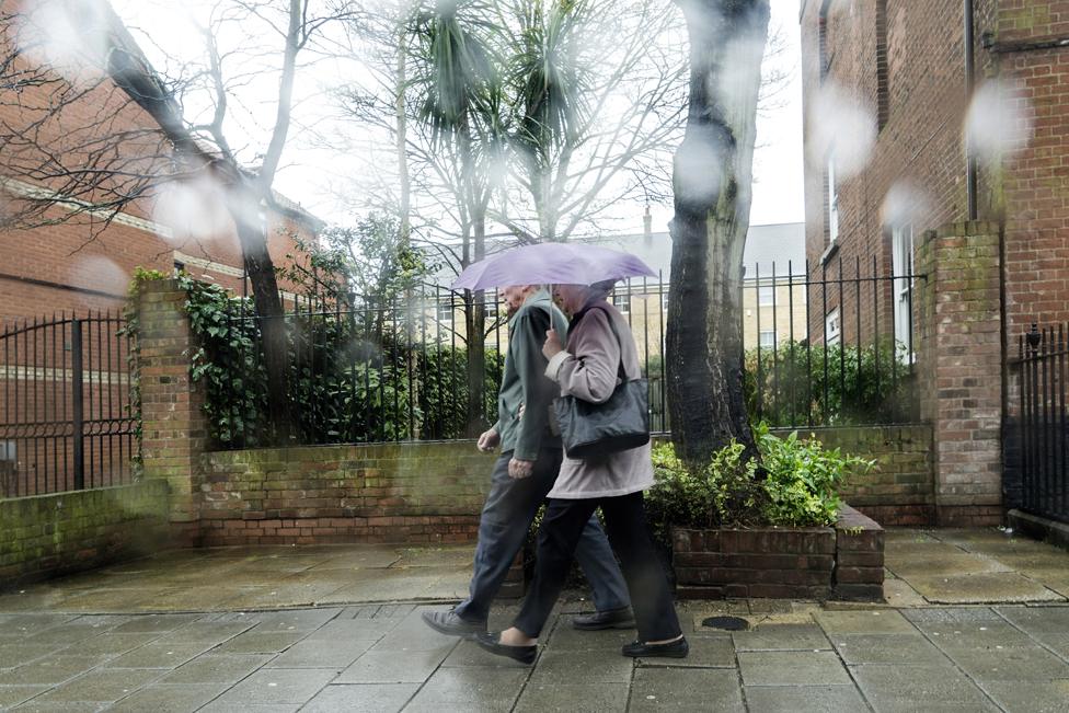 Couple walking in Ipswich