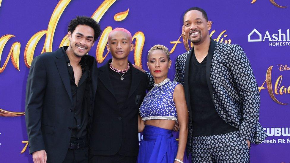 Will-Smith-and-his-family.