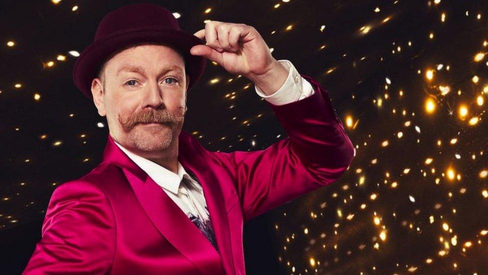 Rufus Hound on Dancing on Ice