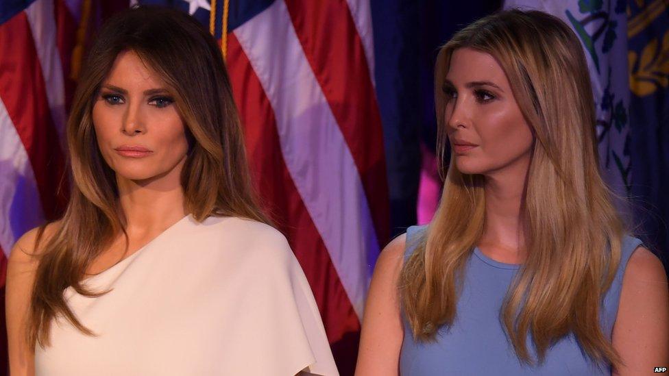 Melania and Ivanka