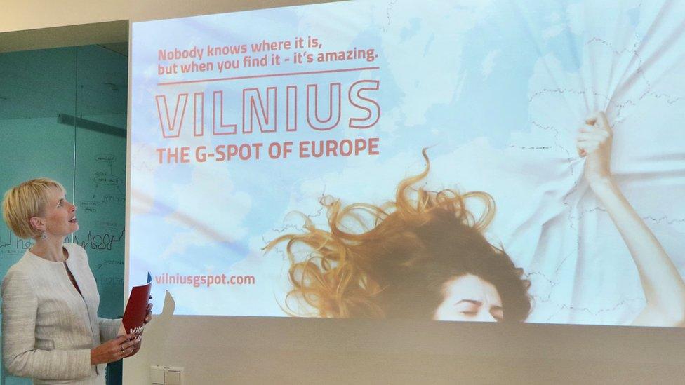 Go Vilnius tourism director Inga Romanovskiene launches publicity campaign on August 7, 2018