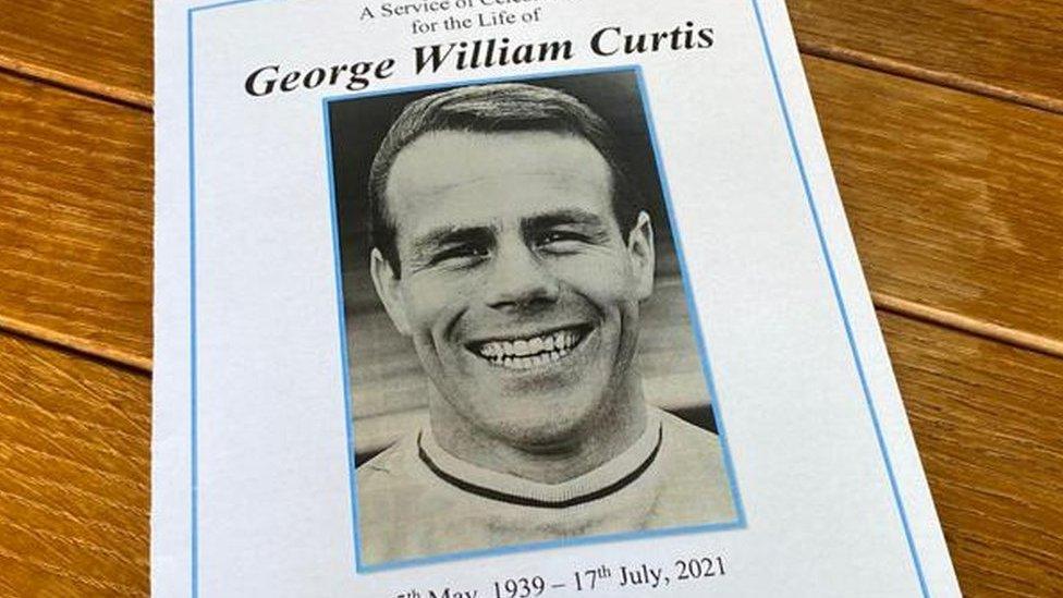 George Curtis funeral service