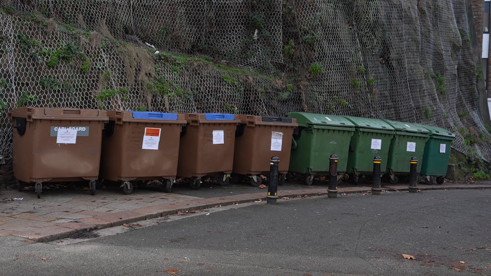 Bins at Snow Hill