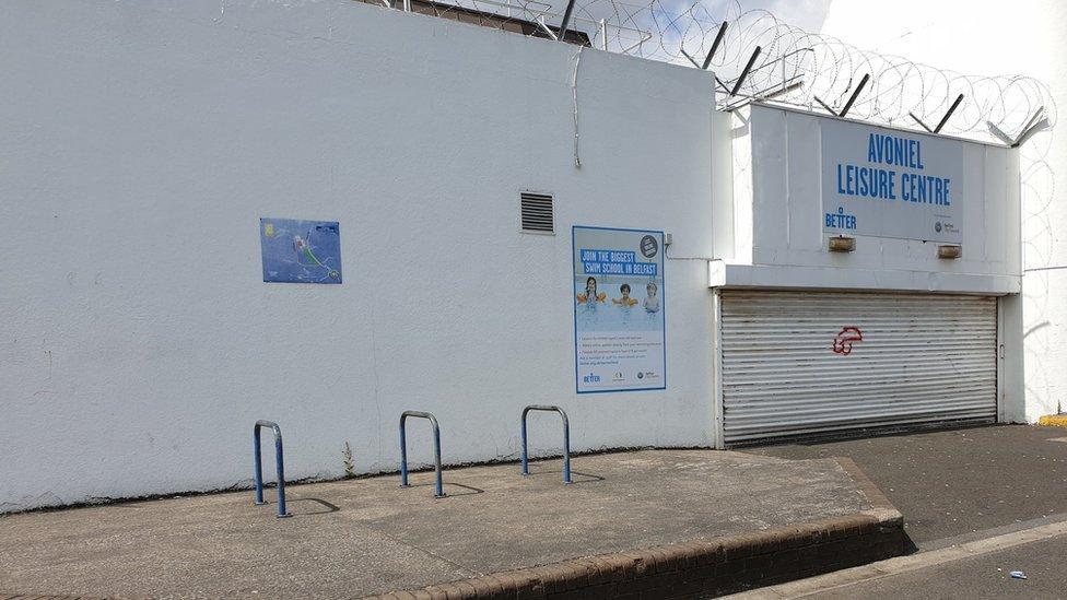 Shutters down at Avoniel Leisure Centre