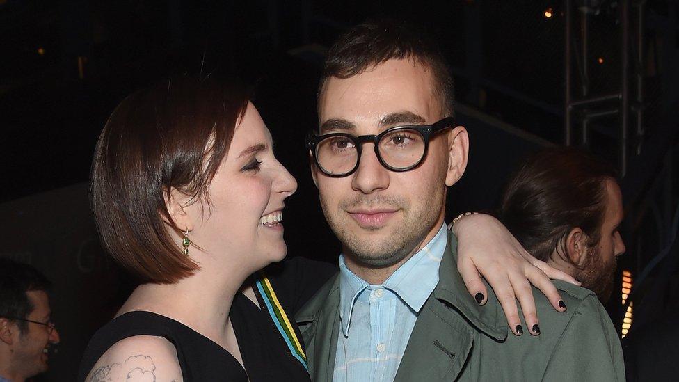 Lena Dunham and her boyfriend Jack Antonoff