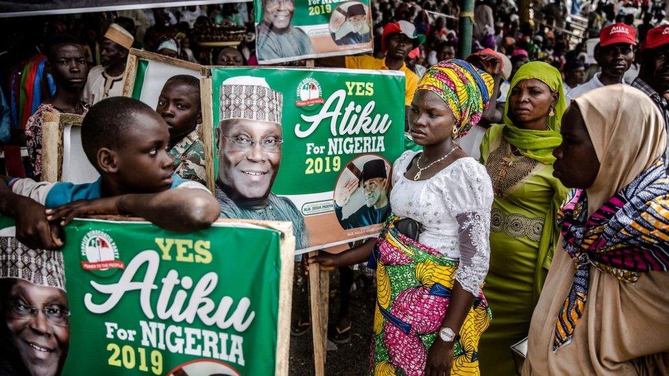 Rally for Atiku Abubakar in Adamawa, Nigeria