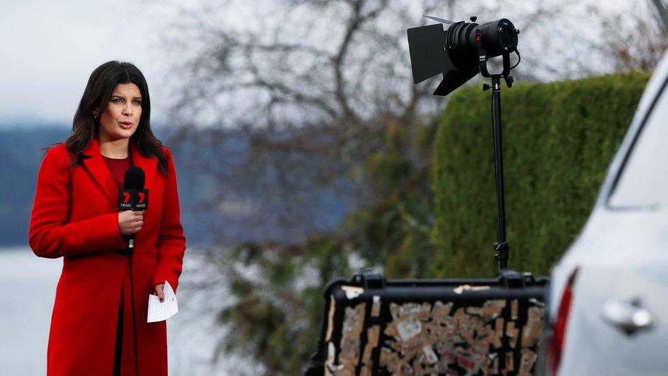 A reporter on Vancouver Island