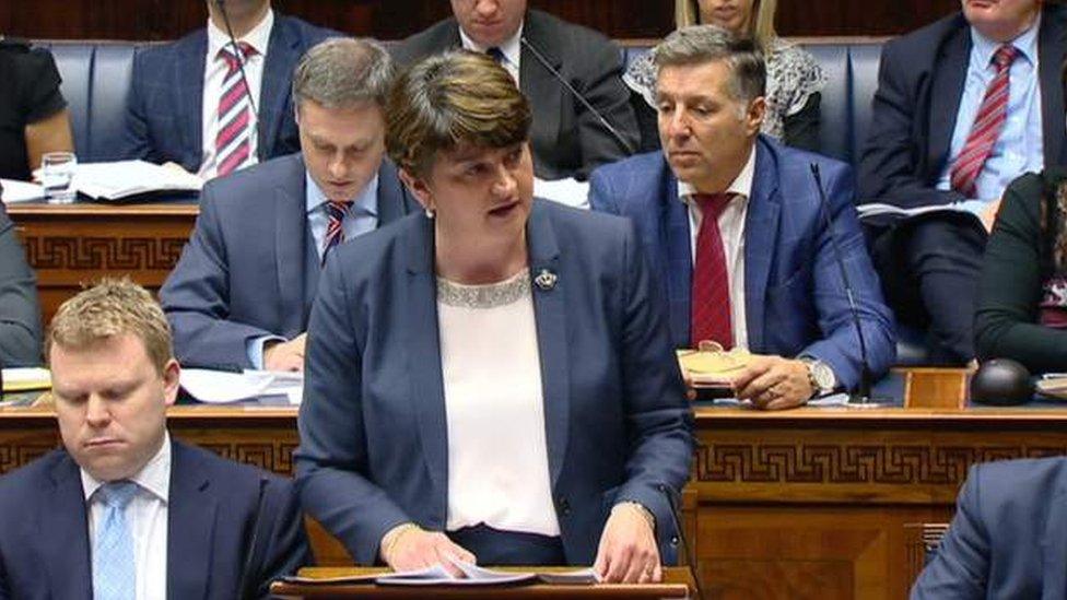 First Minister Arlene Foster