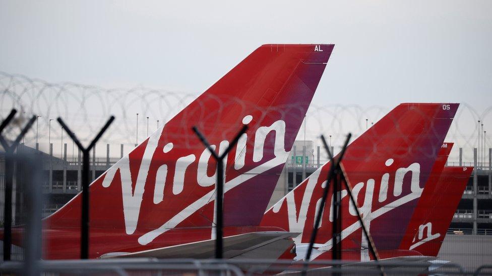 Virgin Atlantic planes