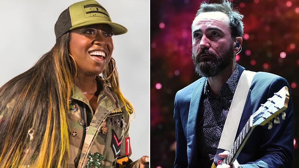 Missy Elliott and James Mercer