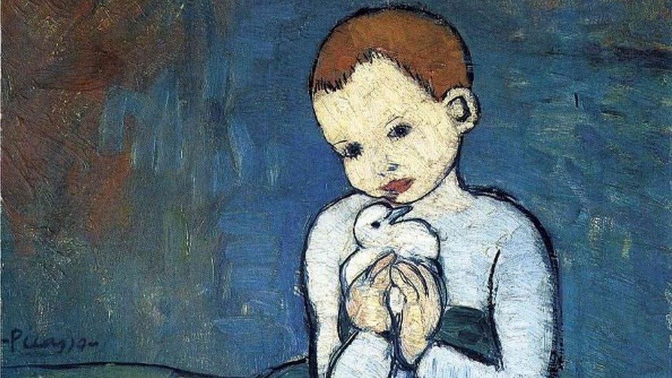 Picasso's Child With A Dove