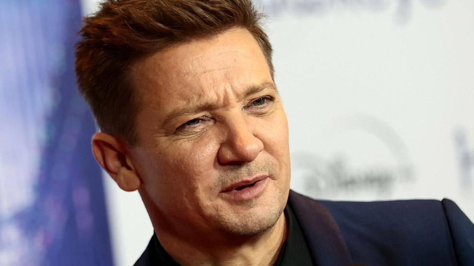 Jeremy Renner pictured in November 2021