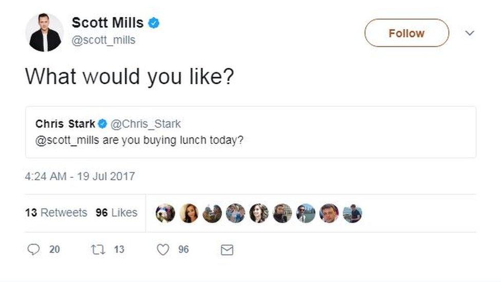 Scott Mills tweet